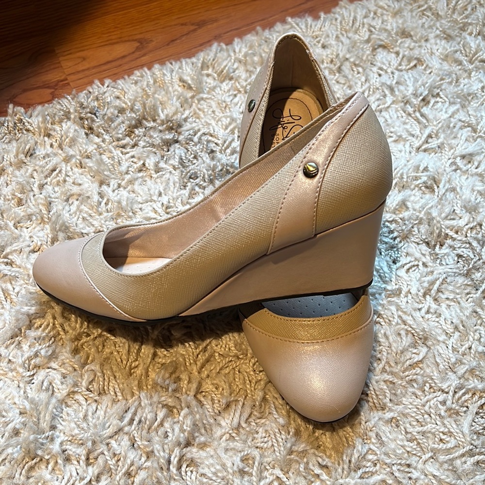 Neutral Comfy Wedges